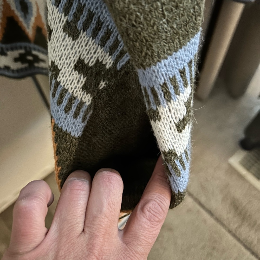 L Love southwestern cardigan. - Picture 3 of 4